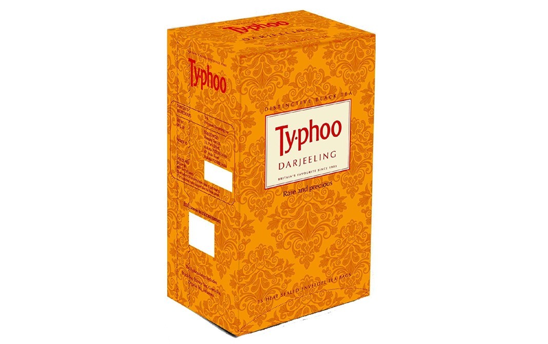Typhoo Darjeeling Distinctive Black Tea   Box  25 pcs